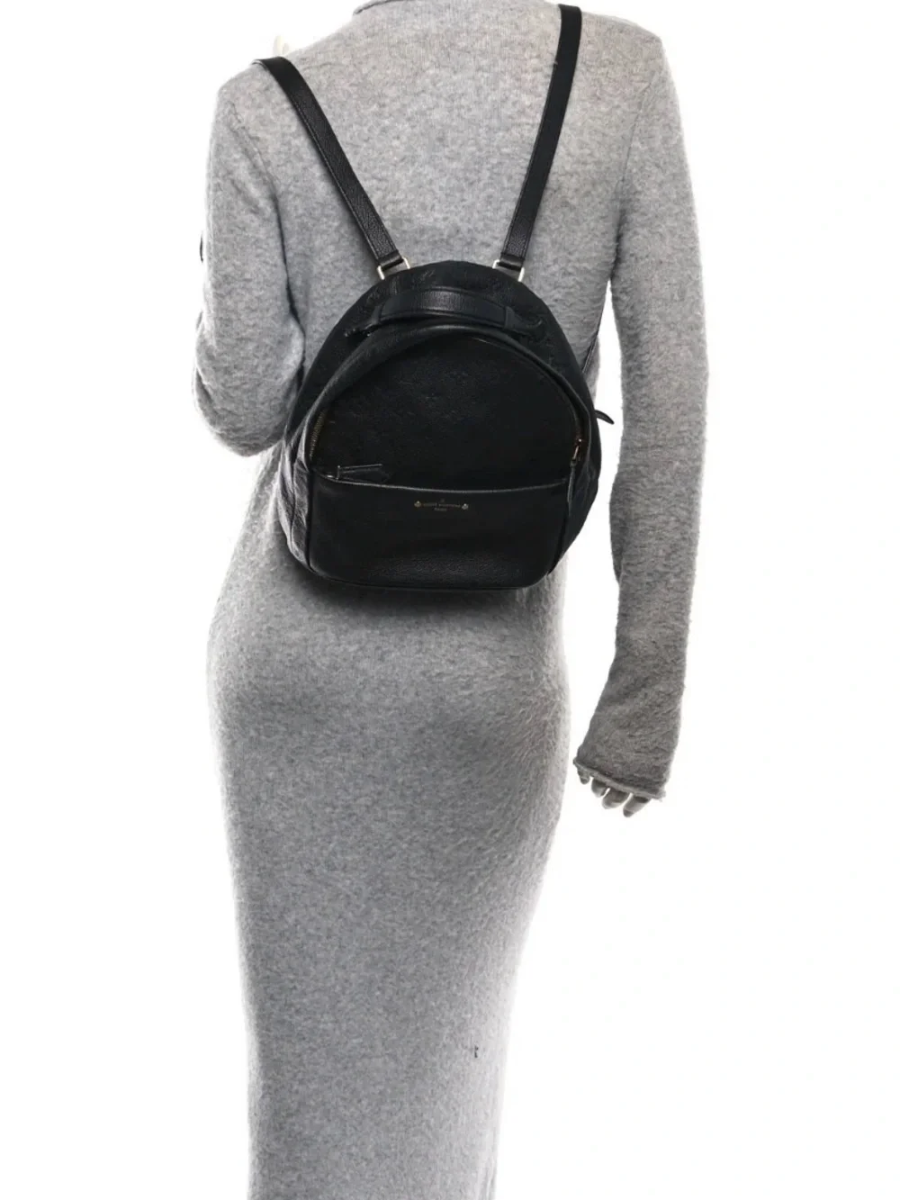 Louis Vuitton Black Empreinte Monogram Embossed Backpack